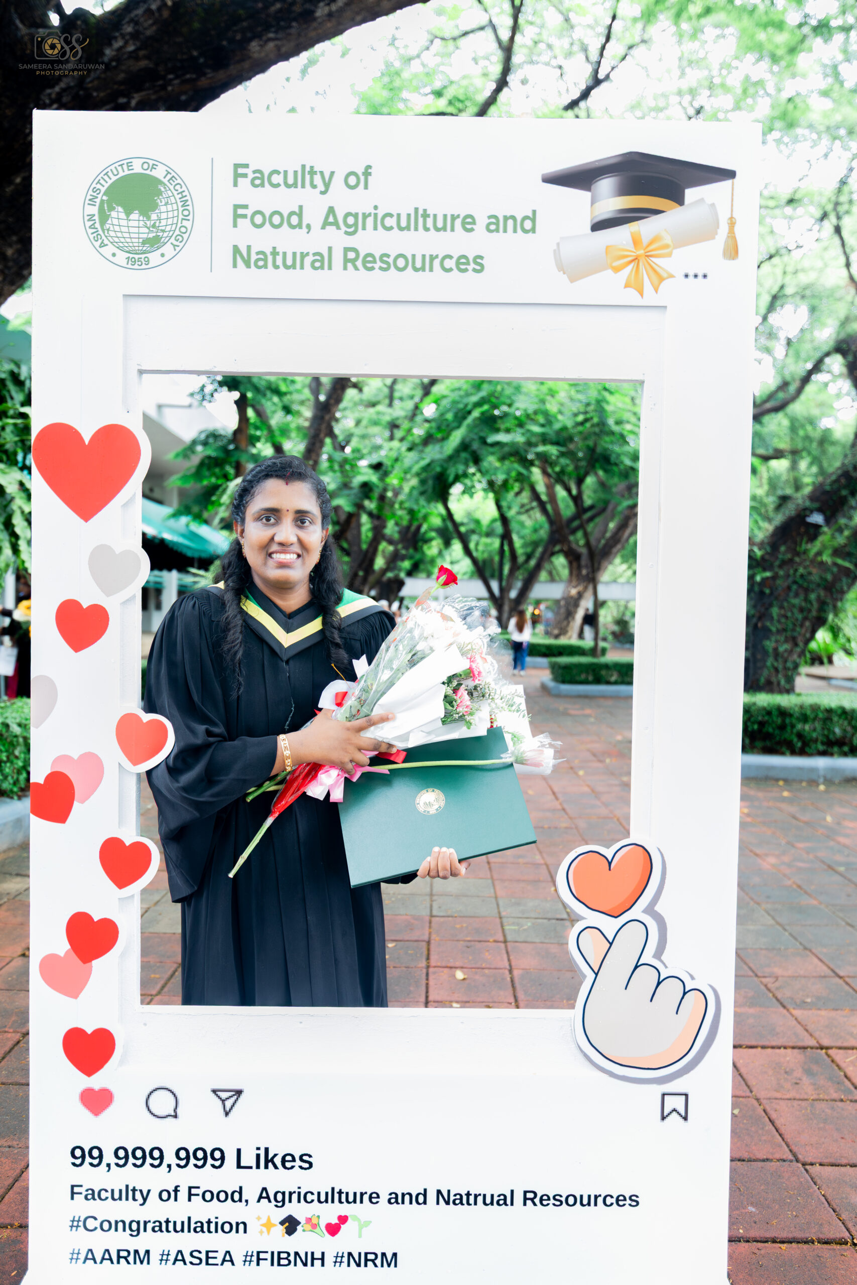 Mrs. Thapeetha Arudselven at the Asian Institute of Technology