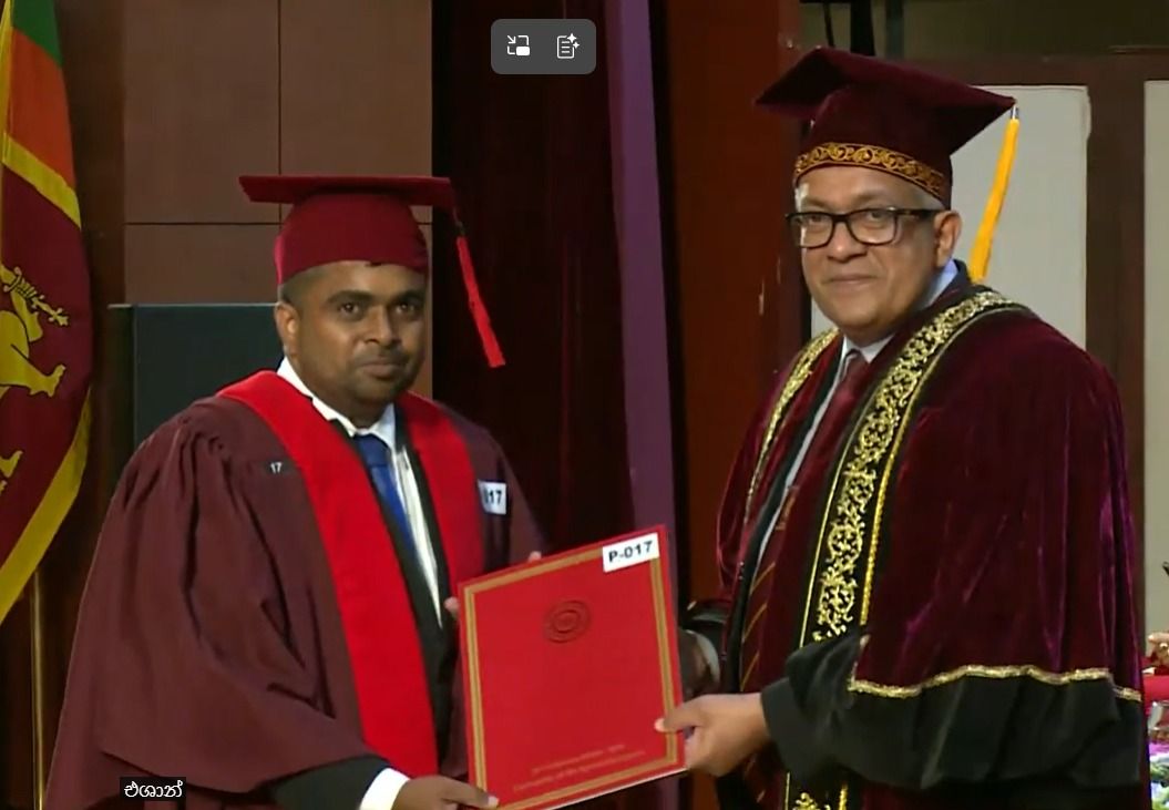 Dr. Ragavan PhD graduation