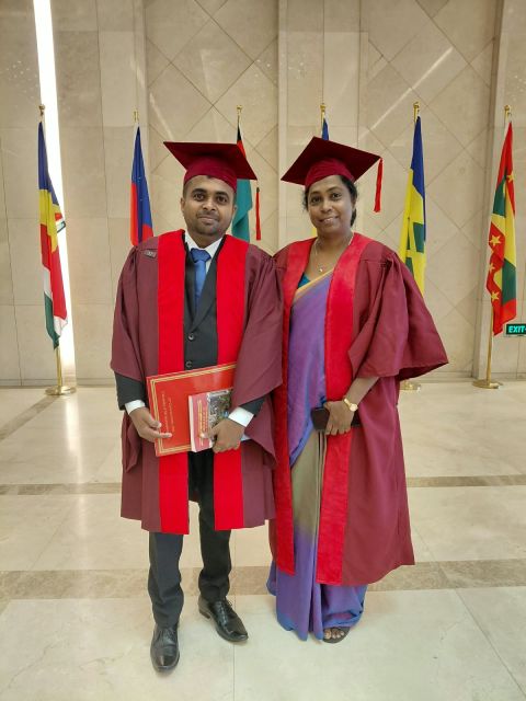 Dr. Ragavan PhD graduation