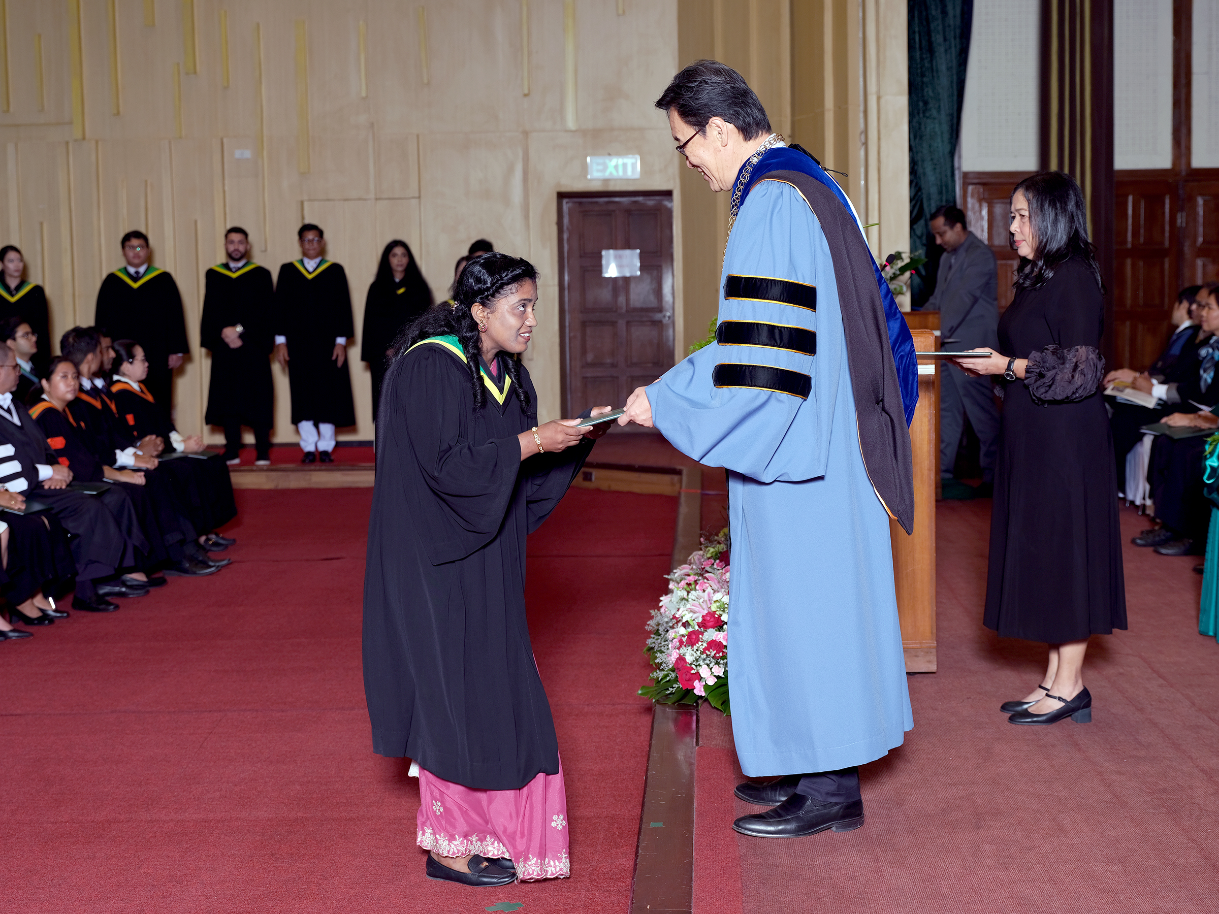Mrs. Thapeetha Arudselven at the Asian Institute of Technology