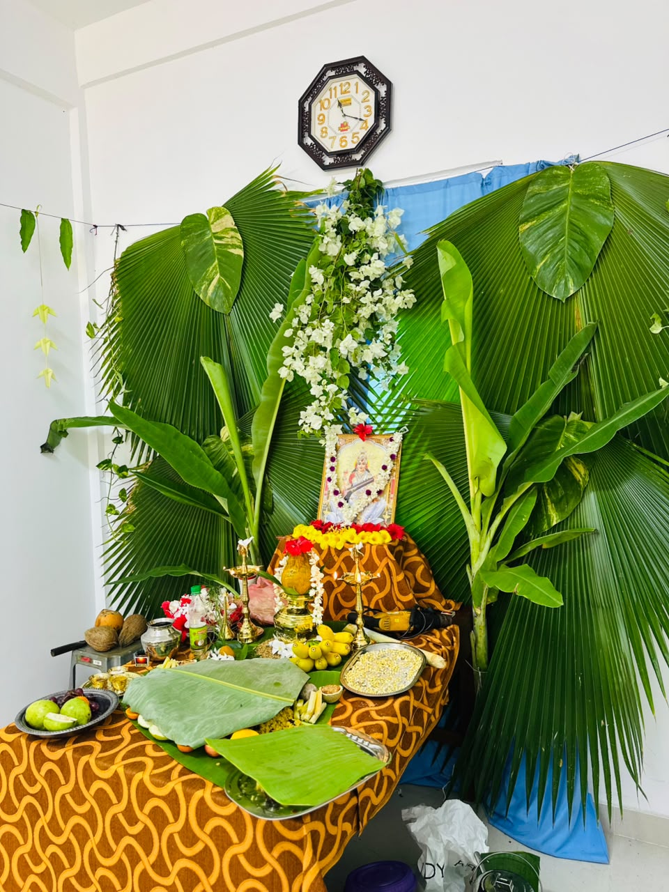 Saraswathi Pooja celebration at the Department of Fisheries